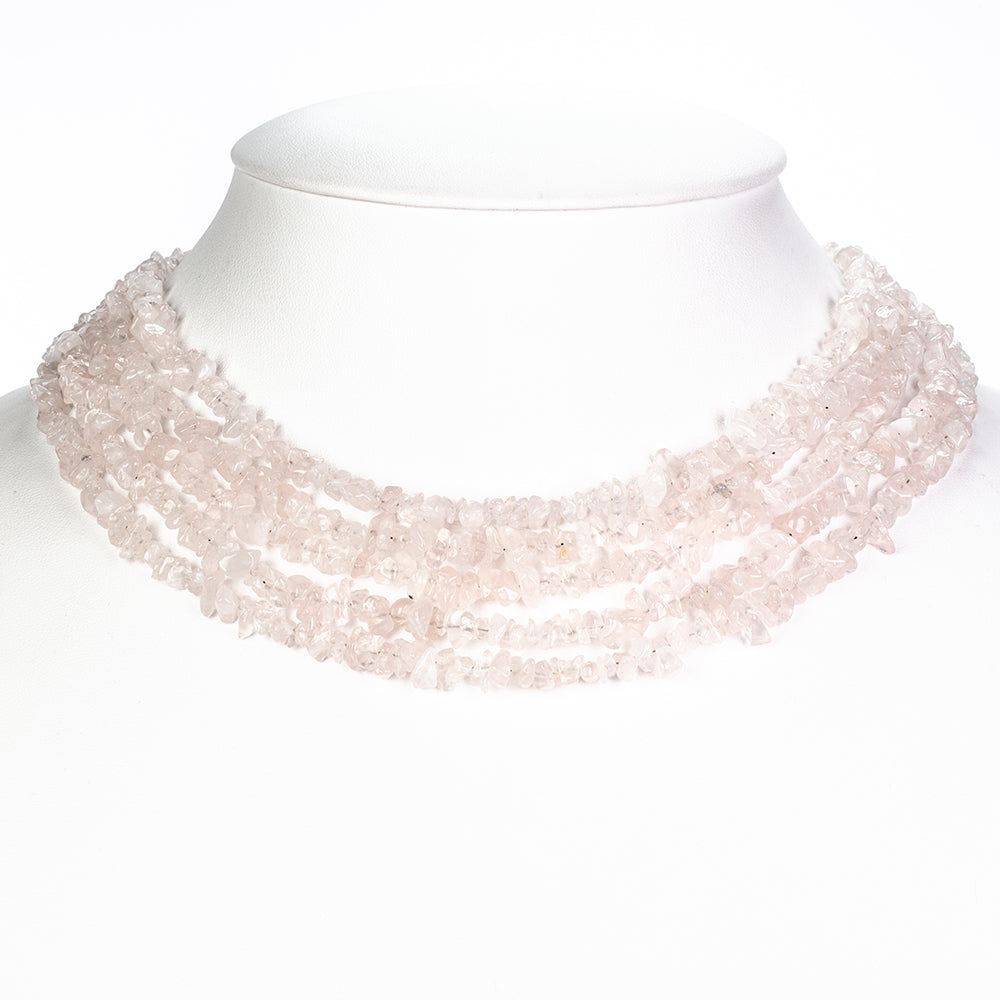 Collar Pepita con Cuarzo Rosado 7 