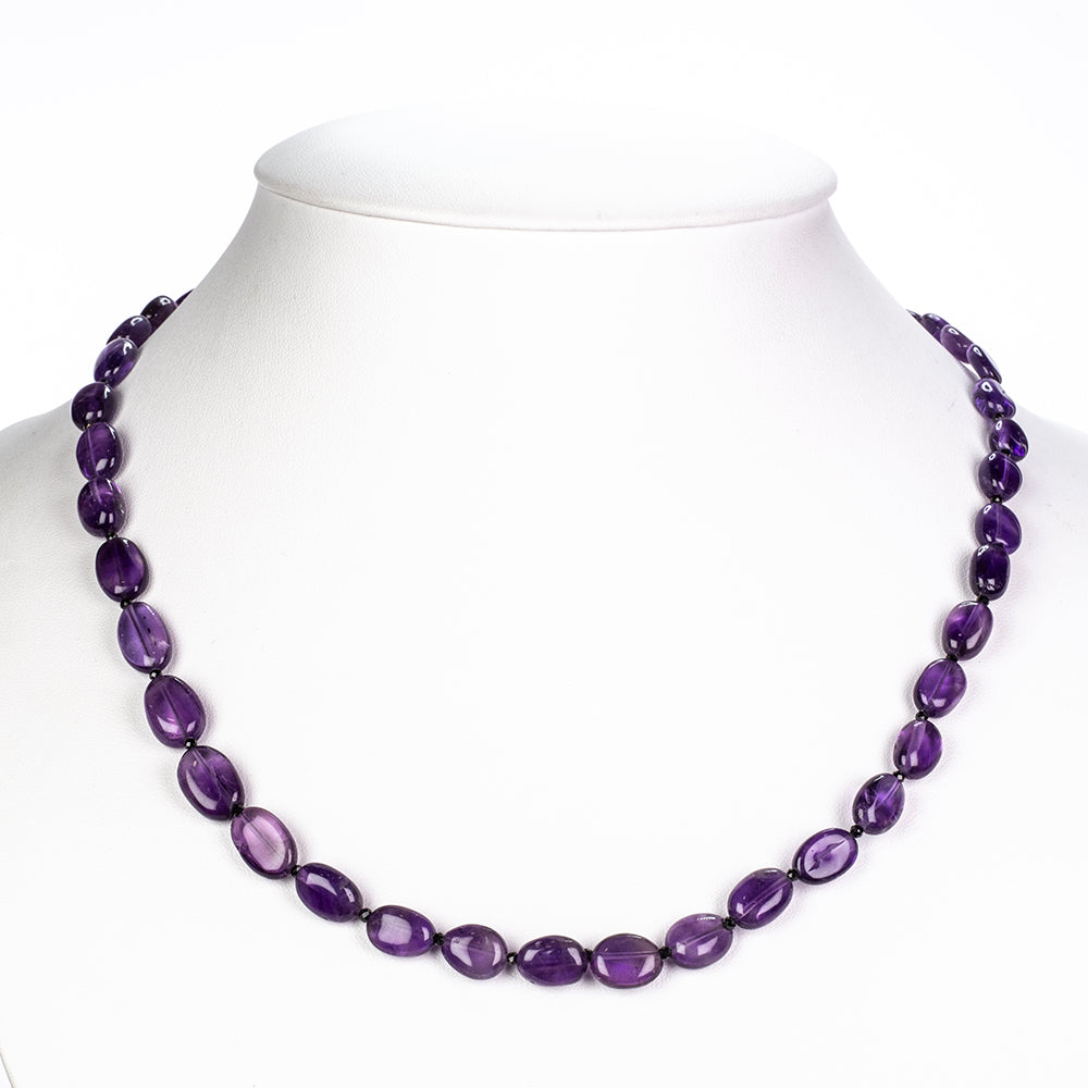 Collar Pepita con Amatista y Espinela Negra 5 