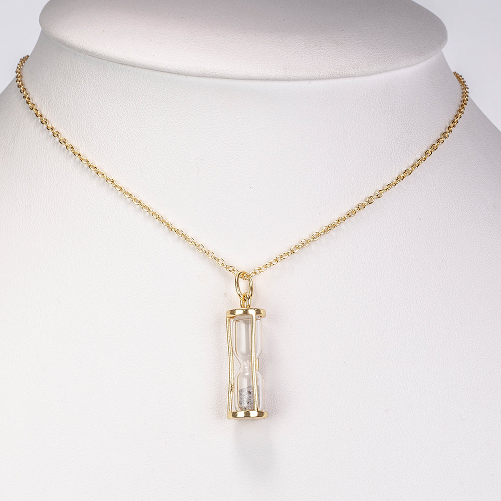 Collar de Aleación Bañado en Oro con Tanzanita 2 