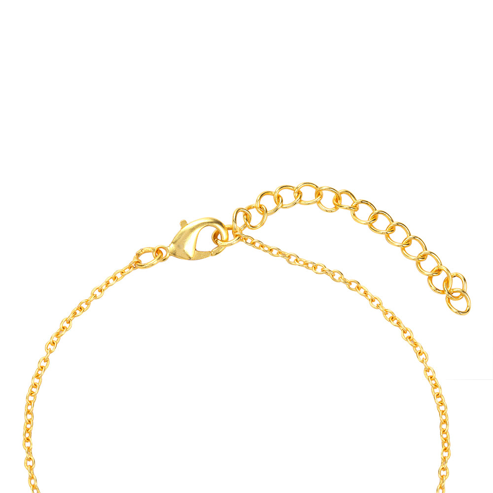Collar de Plata Bañada en Oro con Lapislázuli 2 