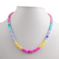 Collar de Aleación Bañado en Oro con Ópalo