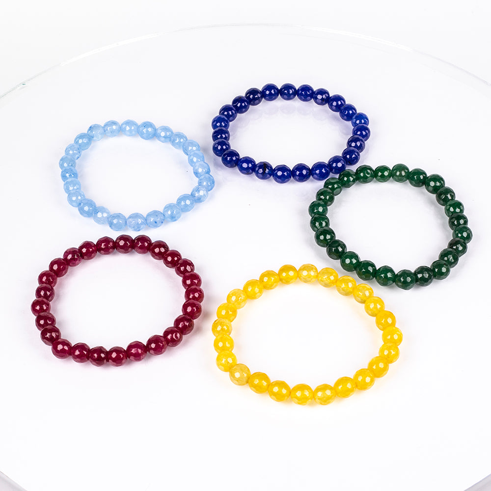 Conjunto Pepita con Jade Amarillo y Jade Verde ( Pulsera )