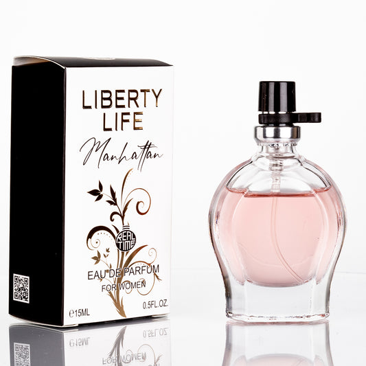 15ml EDP "LIBERTY LIFE MANHATTAN" fragancia ámbar fougére