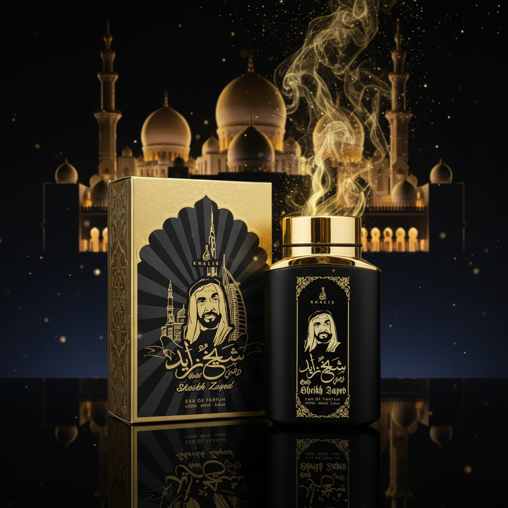 100 ml Eau de Perfume SHEIKH ZAYED GOLD Fragancia especiada amaderada para hombre 1 