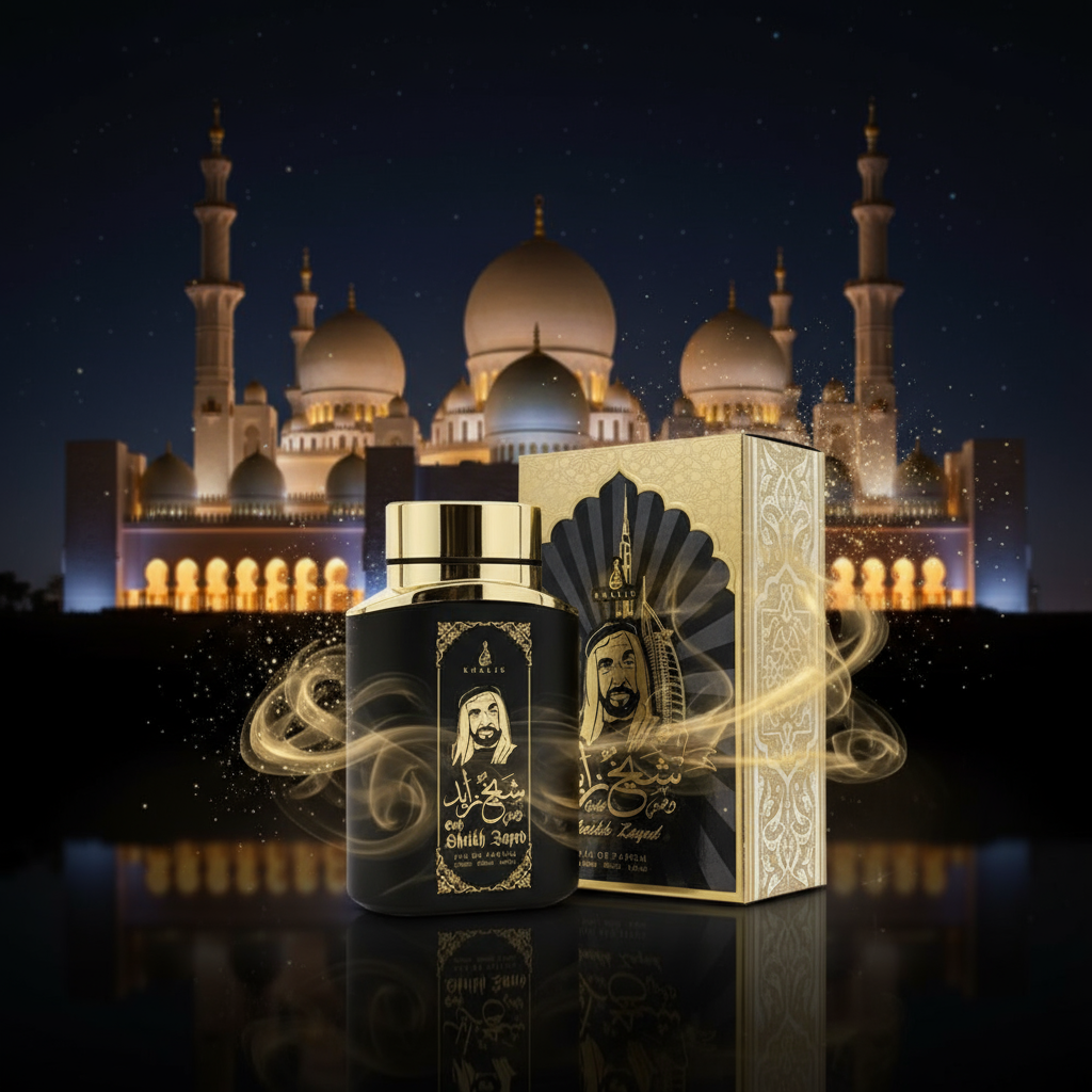 100 ml Eau de Perfume SHEIKH ZAYED GOLD Fragancia especiada amaderada para hombre 9 