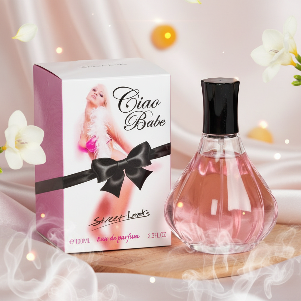 100 ml Eau de Perfume "CIAO BABE" Fragancia Floral Frutal para Mujer, con contenido de aceite de fragancia 2% 1 