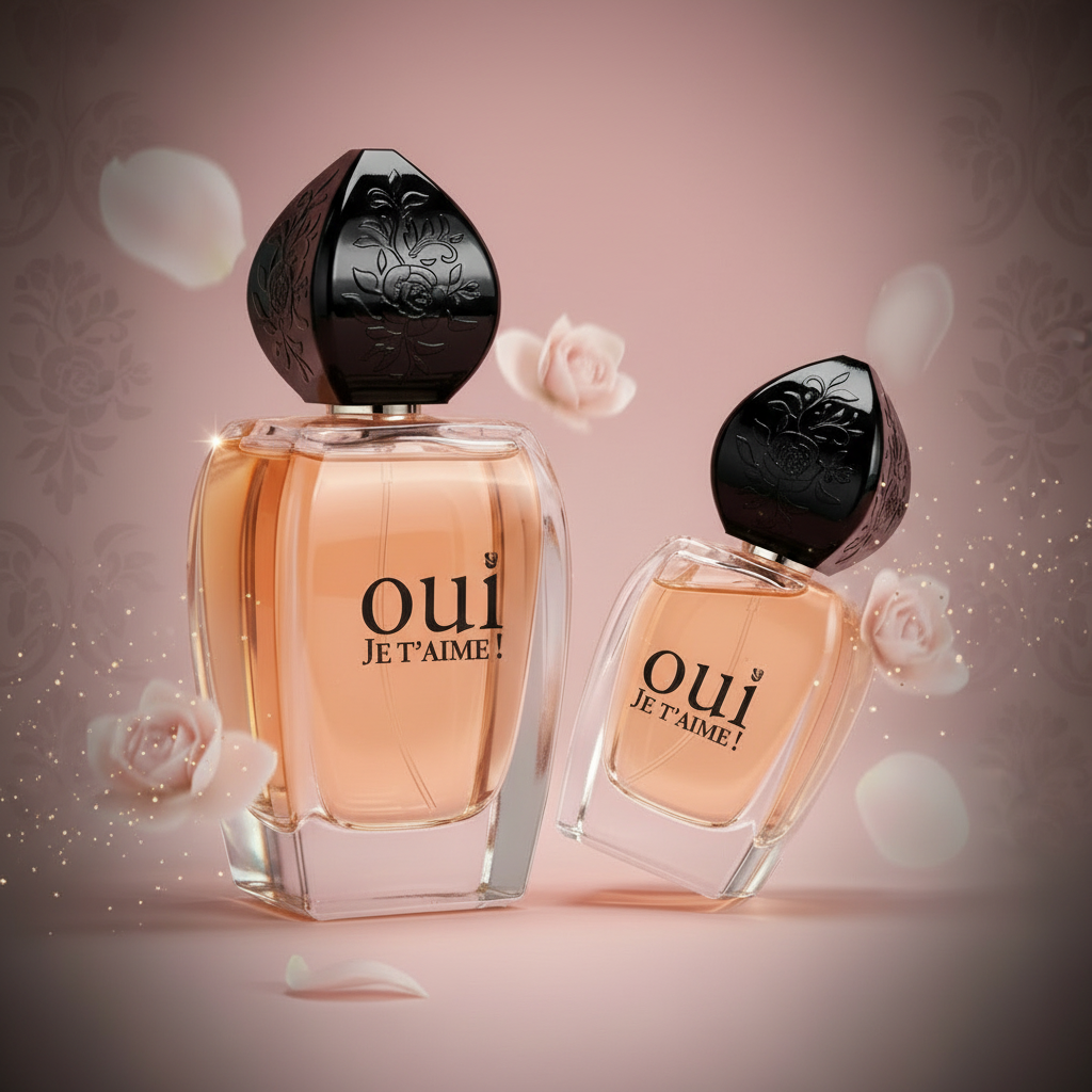100 ml + 30 ml Eau de Perfume "OUI JE T'AIME" Chipre - Fragancia Frutal para Mujer