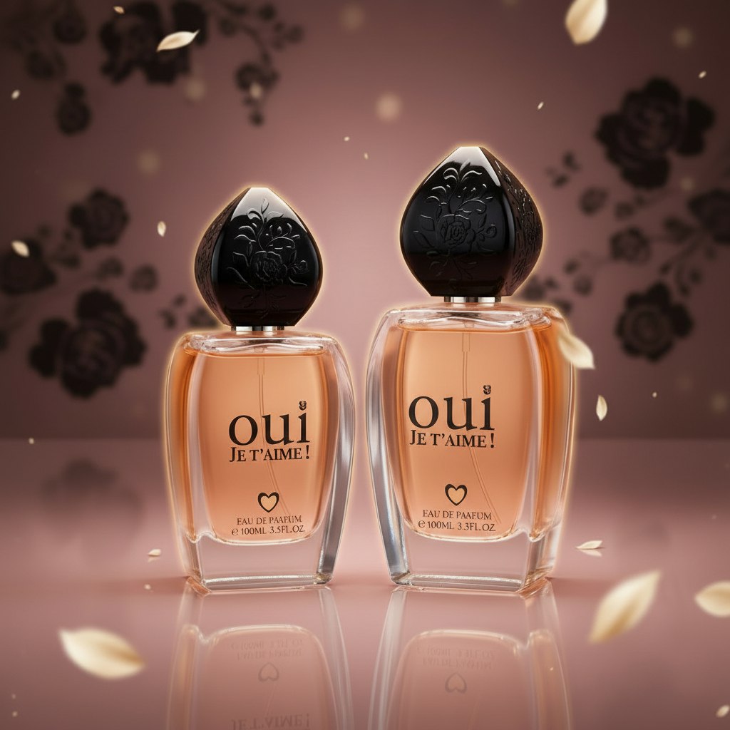 100 ml + 30 ml Eau de Perfume "OUI JE T'AIME" Chipre - Fragancia Frutal para Mujer 6 