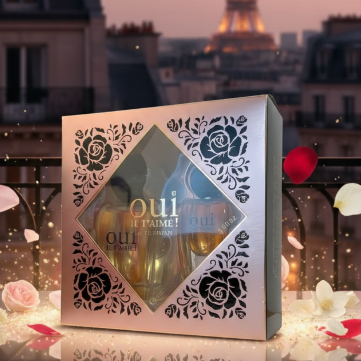 100 ml + 30 ml Eau de Perfume "OUI JE T'AIME" Chipre - Fragancia Frutal para Mujer 9 