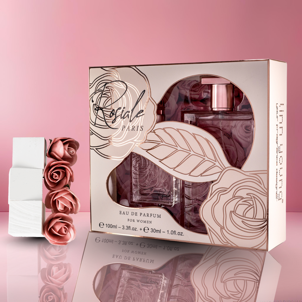 100 ml + 30 ml Eau de Perfume "ROSIALE" Fresca - Fragancia Floral para Mujer