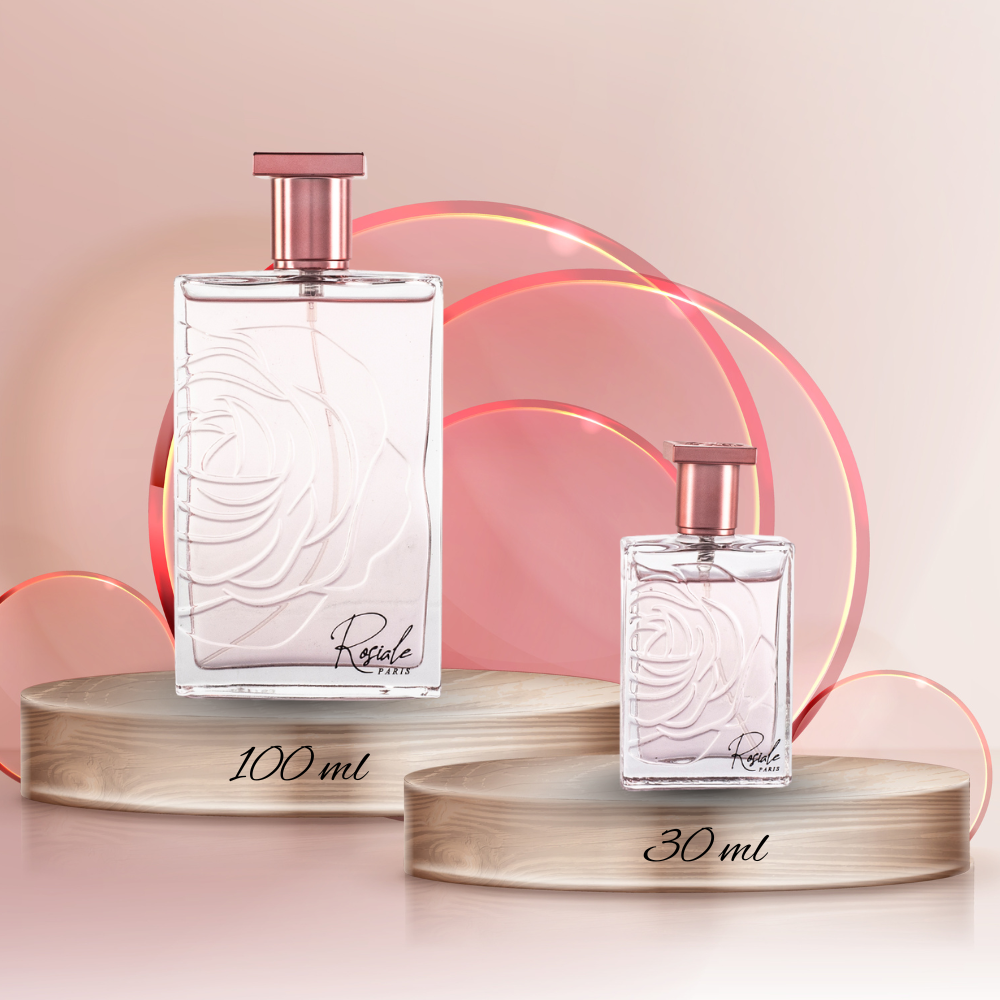 100 ml + 30 ml Eau de Perfume "ROSIALE" Fresca - Fragancia Floral para Mujer 6 