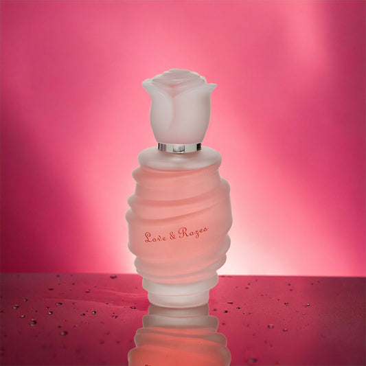 100 ml Eau de Parfum "Love & Rozes" Floral - Fragancia Dulce para Mujer