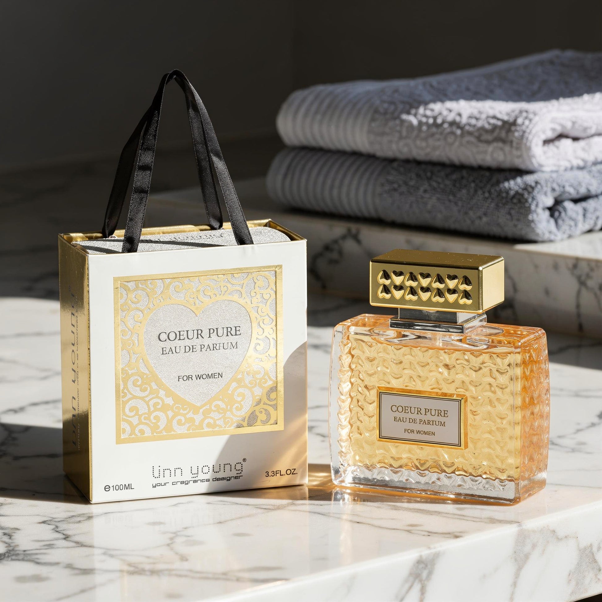 Agua de perfume COEUR PURE 100ml Fragancia floral para mujeres 2 