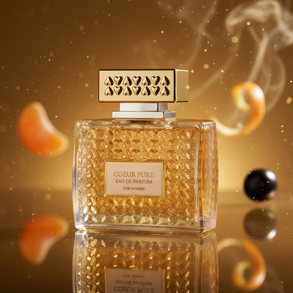 Agua de perfume COEUR PURE 100ml Fragancia floral para mujeres