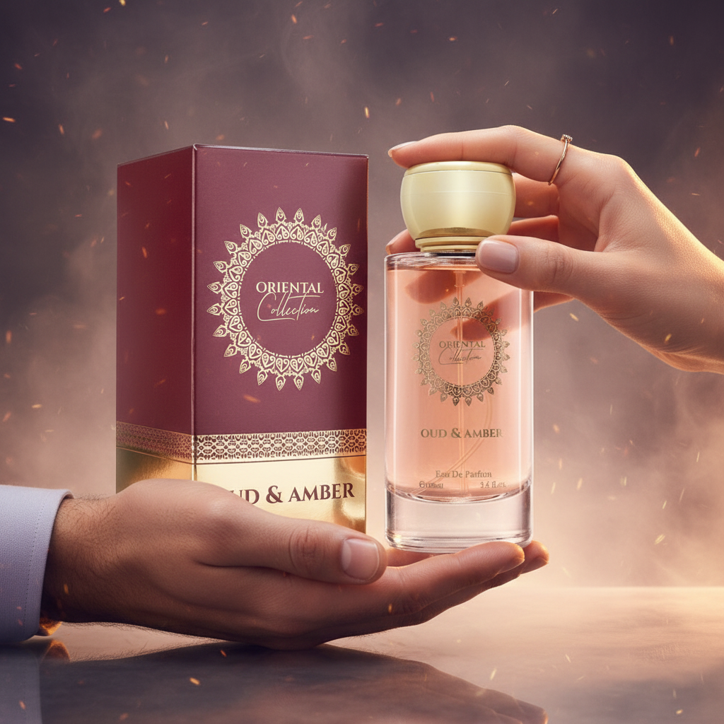 OUD AND AMBER 100ml EDP Exclusiva y elegante fragancia unisex. Exclusivo oud, dulce 2 