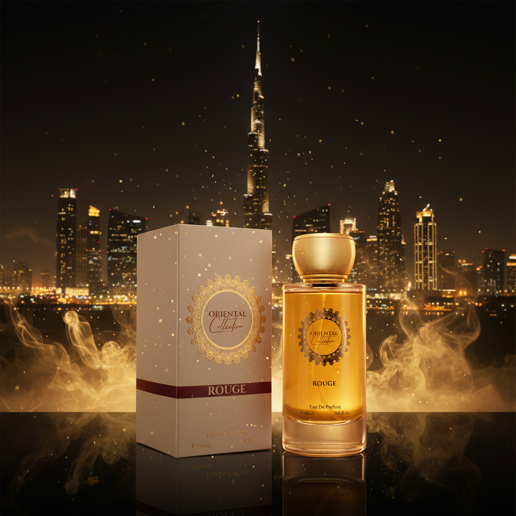 ROUGE 100ml EDP Fragancia unisex, amaderada, misteriosa, retadora