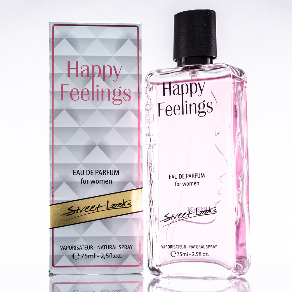 HAPPY FEELINGS EDP 75 ml, fragancia floral para mujeres 1 