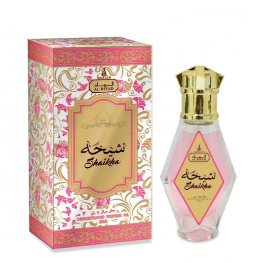 SAIKHA 20 ml, perfume en aceite, fragancia floral afrutada para mujeres