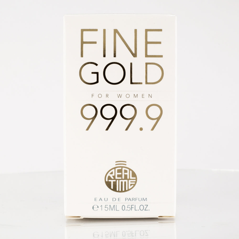 15ml Eau de Parfum "Fine Gold For Women" Fragancia Frutal para Mujer