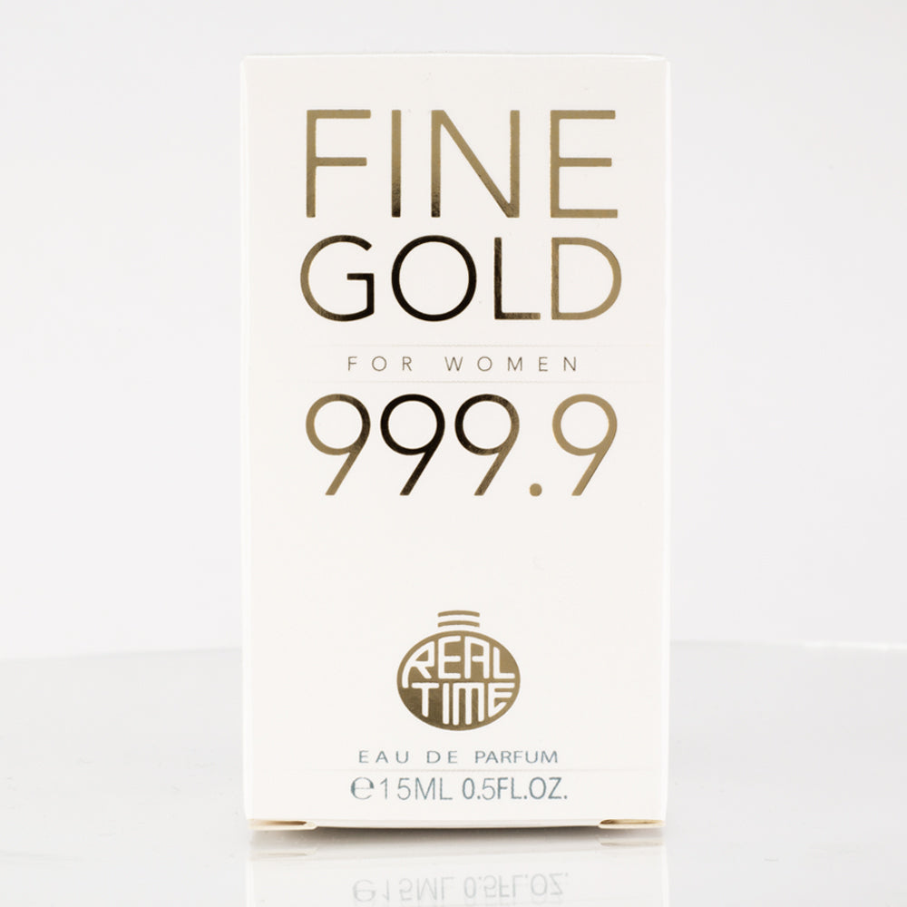 15ml Eau de Parfum "Fine Gold For Women" Fragancia Frutal para Mujer 4 