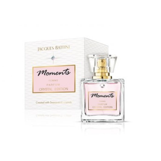 Jacques Battini Moments, EDP 50 ml, fragancia amaderada floral para mujeres