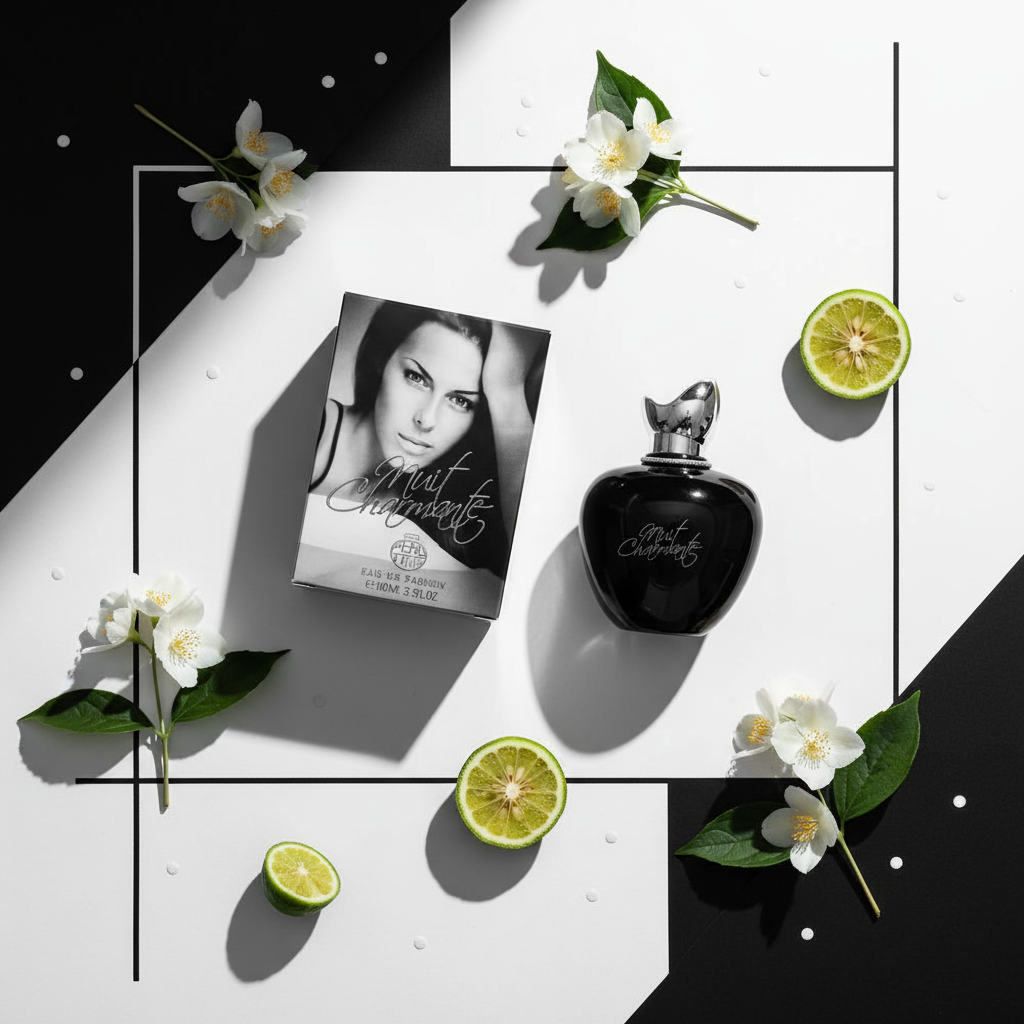 100 ml agua de perfume Nuit Charmante sweet, fragancia floral para mujeres