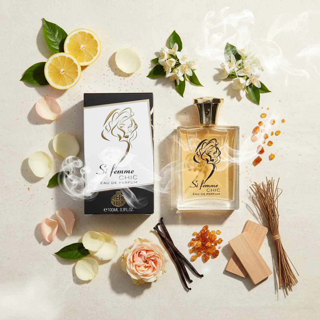 EDP "Si Femme Chic" 100ml, fragancia floral 1 
