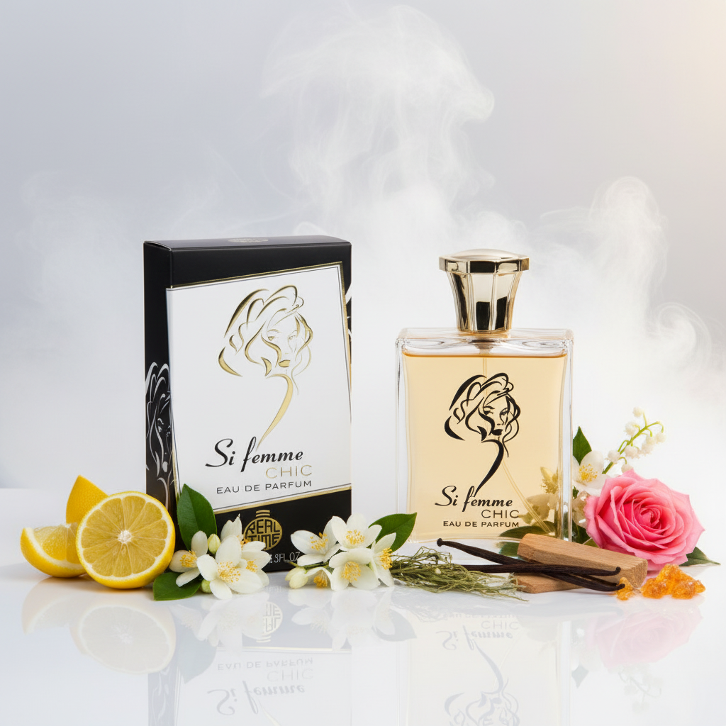 EDP "Si Femme Chic" 100ml, fragancia floral 6 