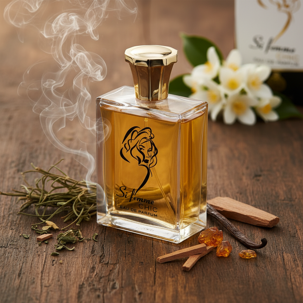 EDP "Si Femme Chic" 100ml, fragancia floral 7 