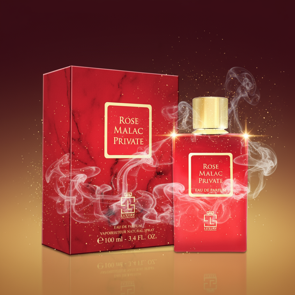 " Rose Malac Private" EDP 100ml, fragancia floral para mujeres 3 