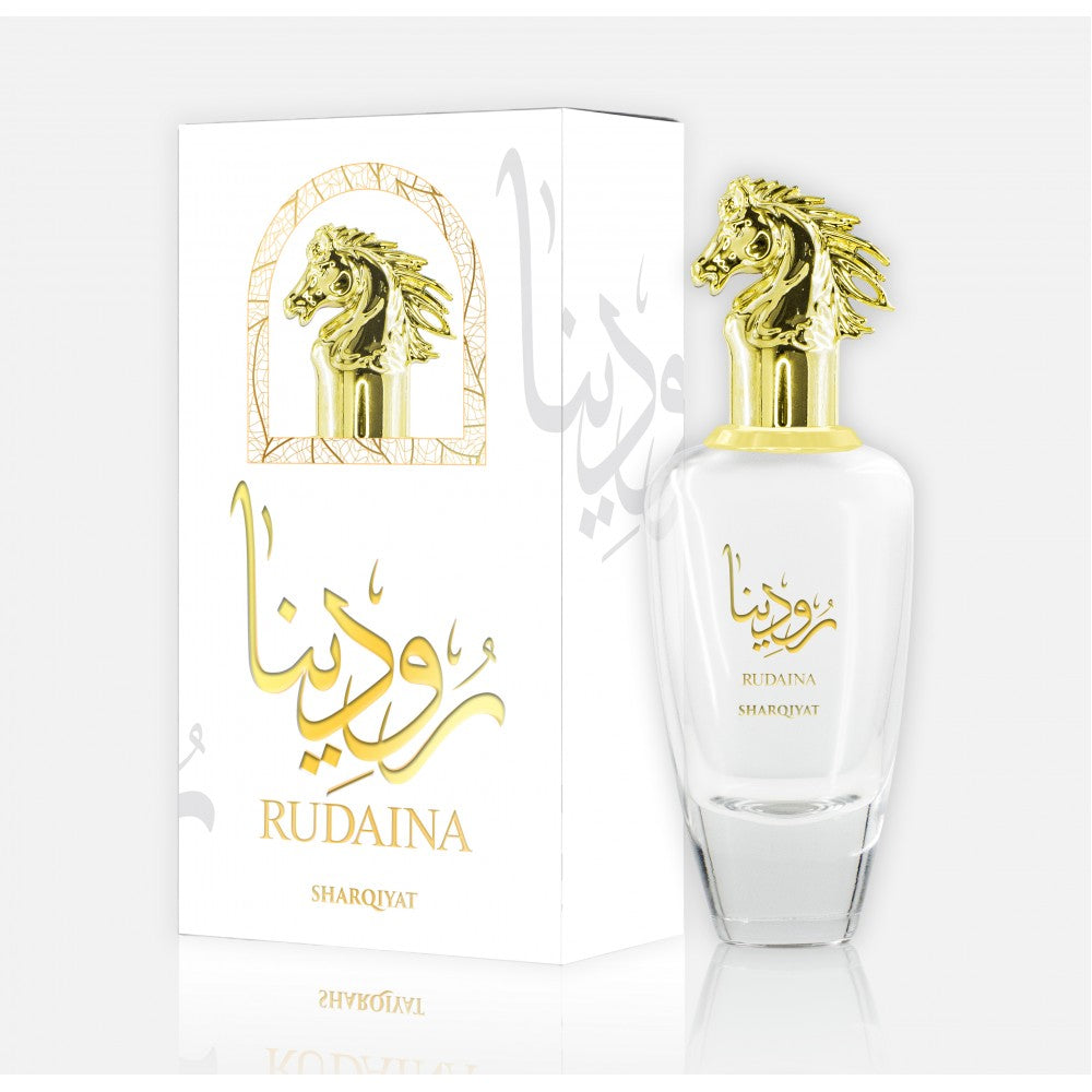 100 ml Eau de Perfume Oriental RUDAINA (Top: Marshmallow, Almond, Tangerine; Middle: Vanilla, Vodka, Almond Milk; Base: Amber, Musk)