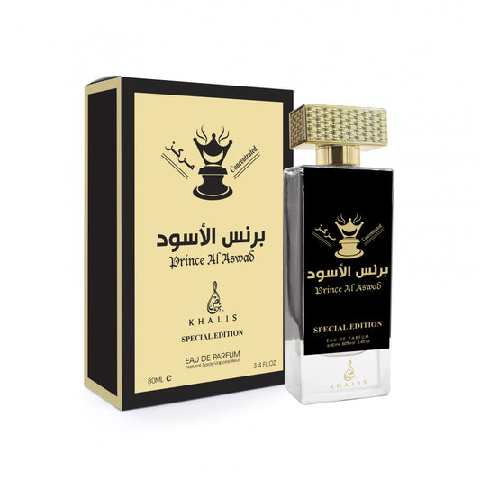 " Prince Al Aswad" EDP 80 ml, fragancia oriental para hombres