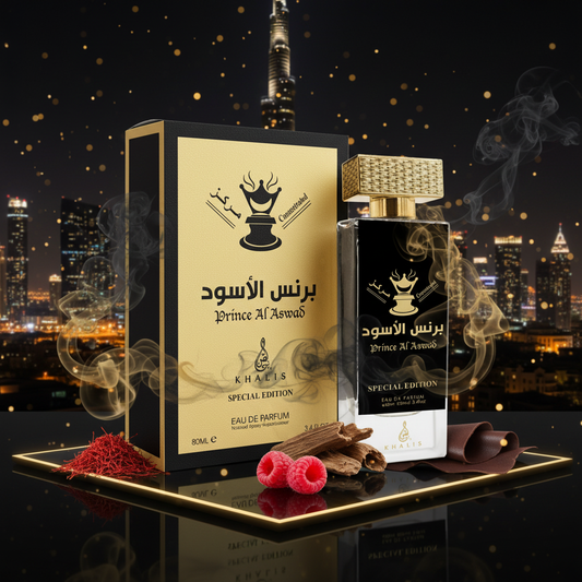 " Prince Al Aswad" EDP 80 ml, fragancia oriental para hombres