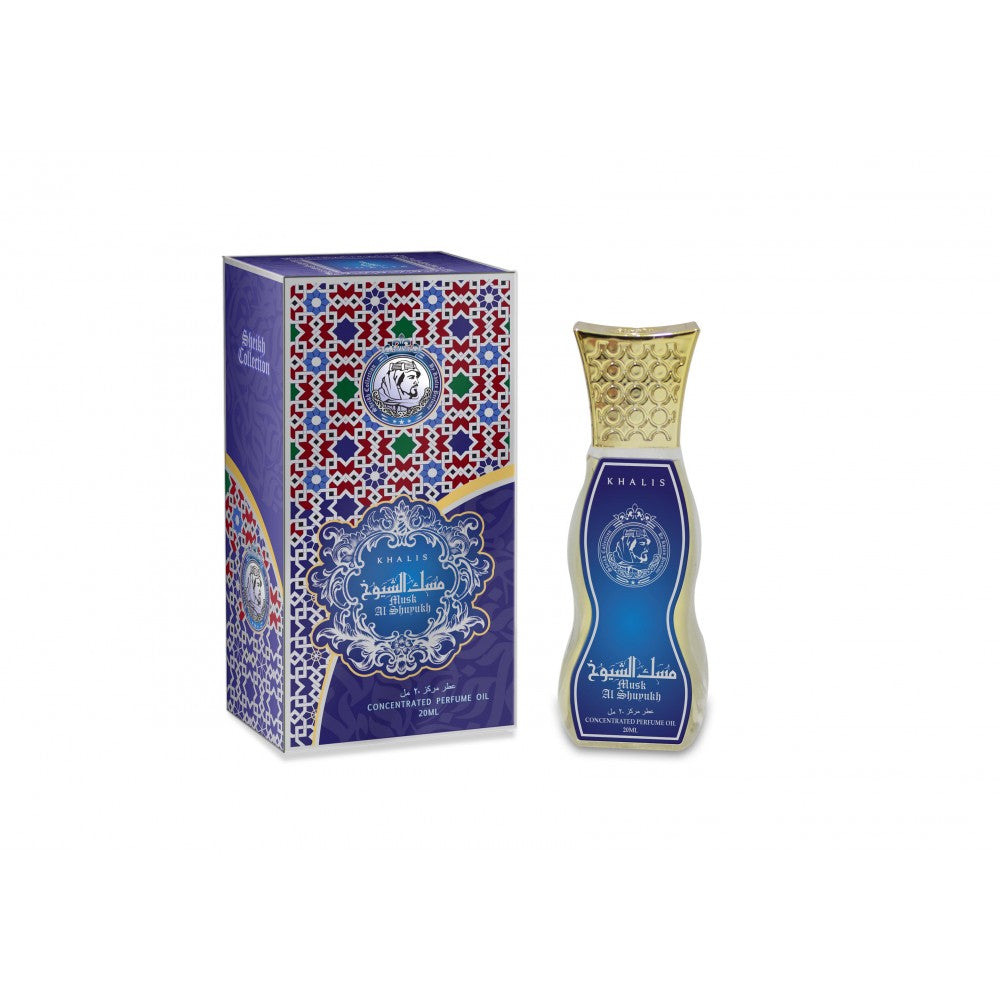 " Musk Al Shuyukh " perfume en aceite de 20 ml, fragancia oriental amaderada para hombres 1 
