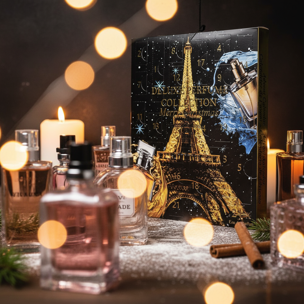 Calendario de adviento con mini perfumes exclusivos