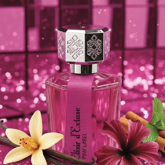 "Oud Elixir Pink" EDP 100ml + 30 ml, fragancia oriental floral