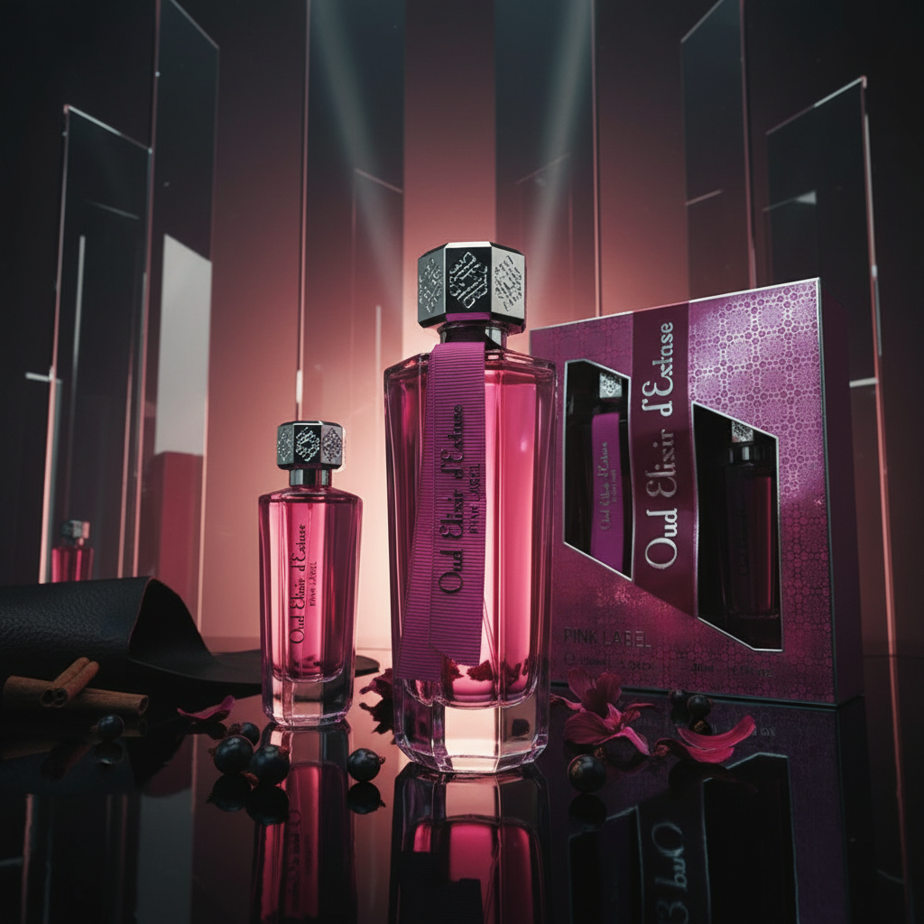 "Oud Elixir Pink" EDP 100ml + 30 ml, fragancia oriental floral 1 