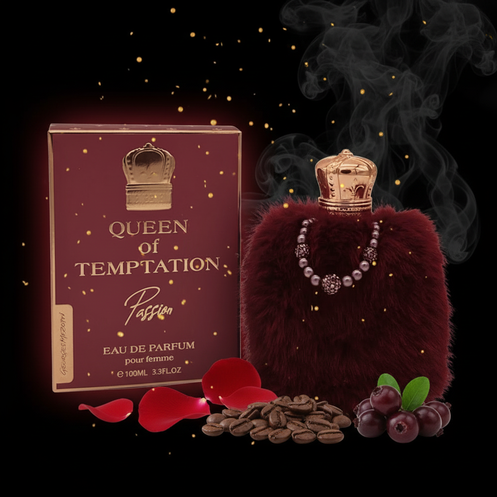 " Queen of Temptation Passion" EDP 100ml, fragancia floral ambarada 3 