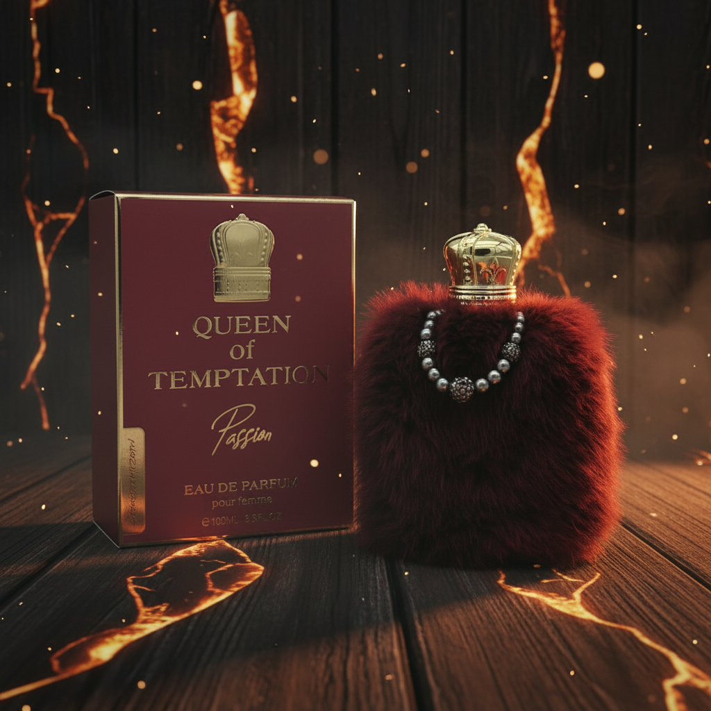 " Queen of Temptation Passion" EDP 100ml, fragancia floral ambarada 1 