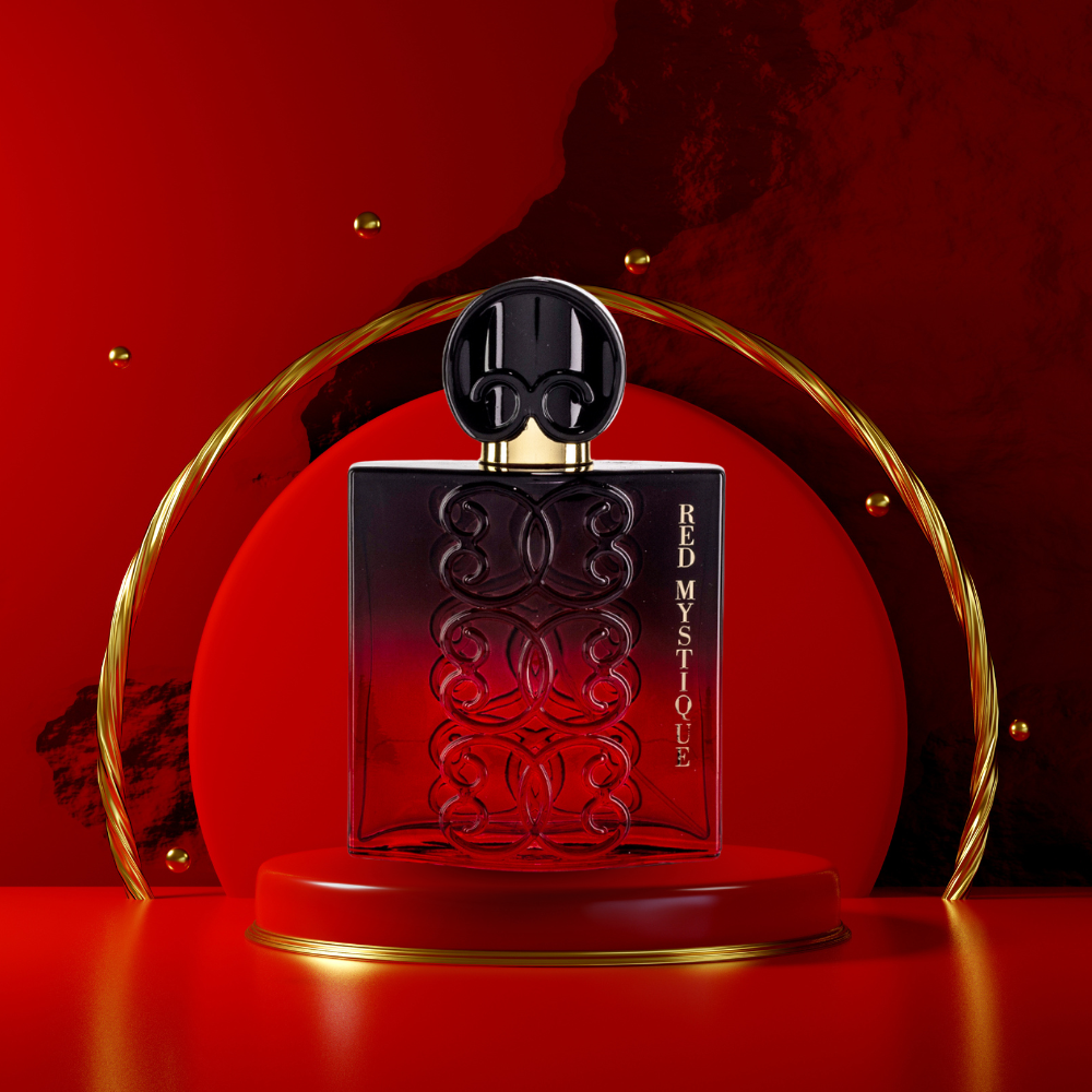 " Black Intense Red Mystique" EDP 100ml, fragancia floral afrutada