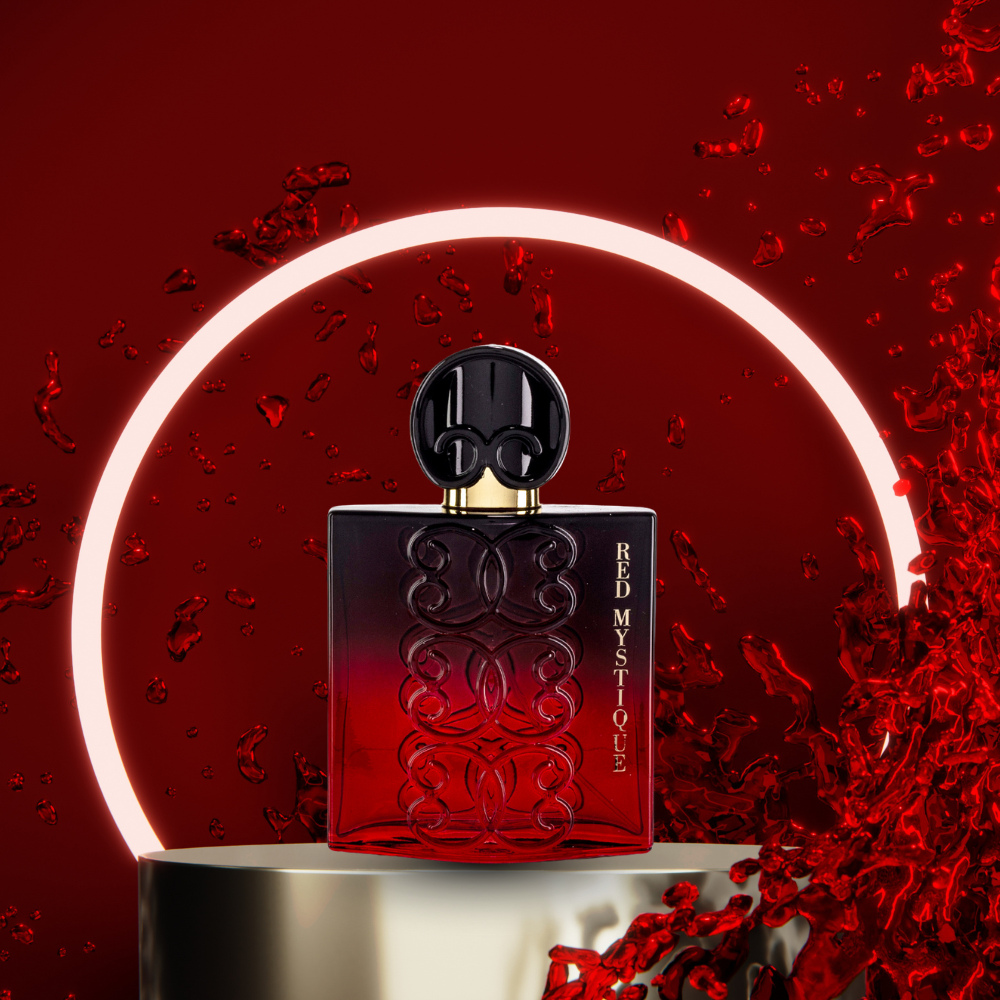 " Black Intense Red Mystique" EDP 100ml, fragancia floral afrutada 7 
