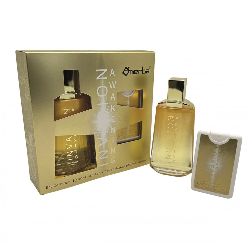 "Invasion Awakenings" EDP 100 ml+ 20 ml, fragancia floral