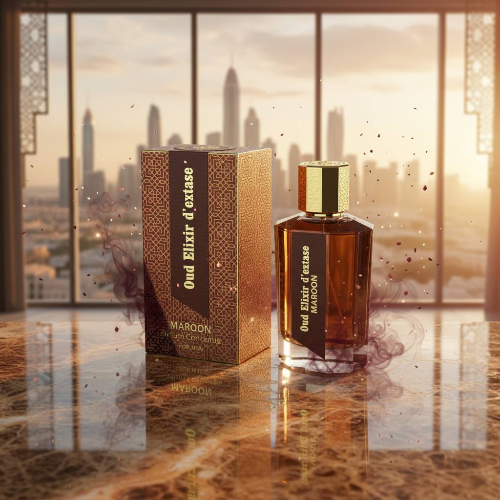 "Oud Elixir D´extase Marioon" - EDP 100ml, fragancia oriental amaderada 1 