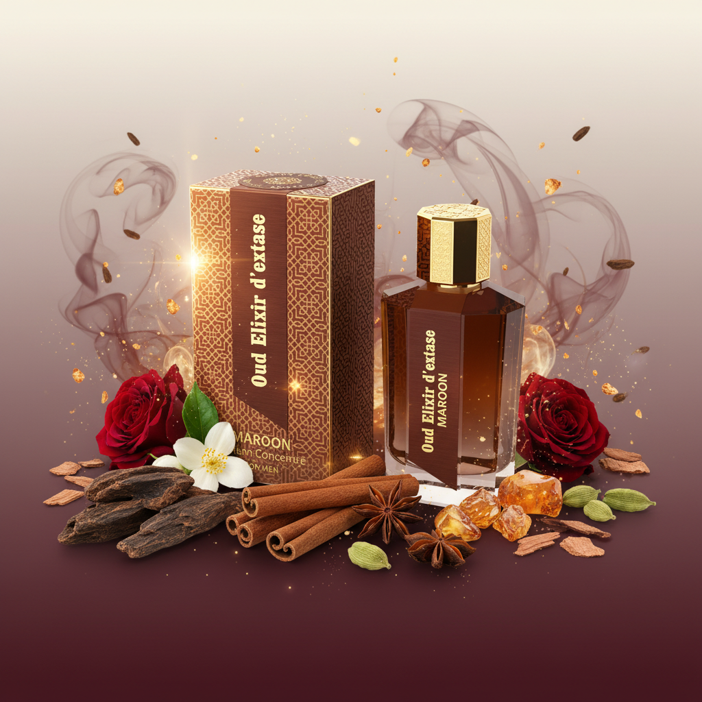 "Oud Elixir D´extase Marioon" - EDP 100ml, fragancia oriental amaderada