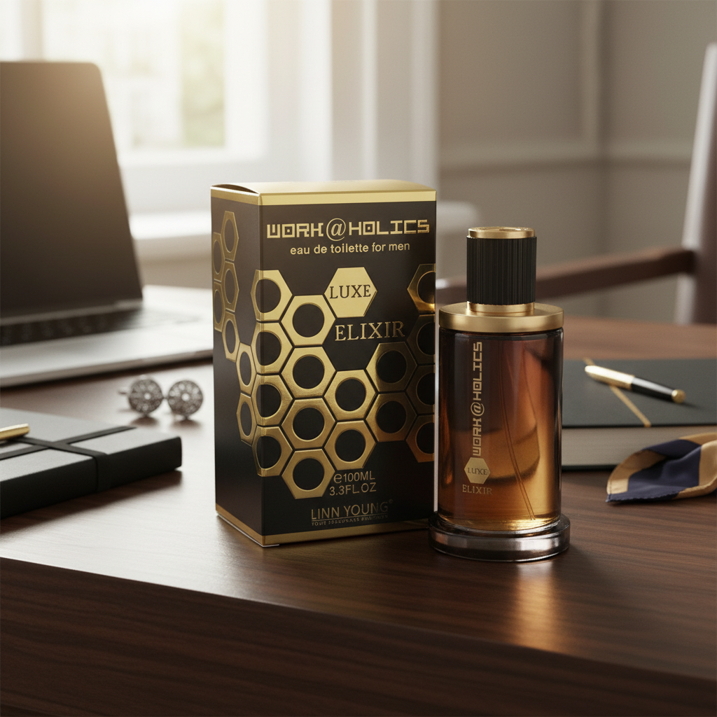 Linn Young EDT 100 ml "Workaholics Luxe Elixir" – fragancia oriental-especiada