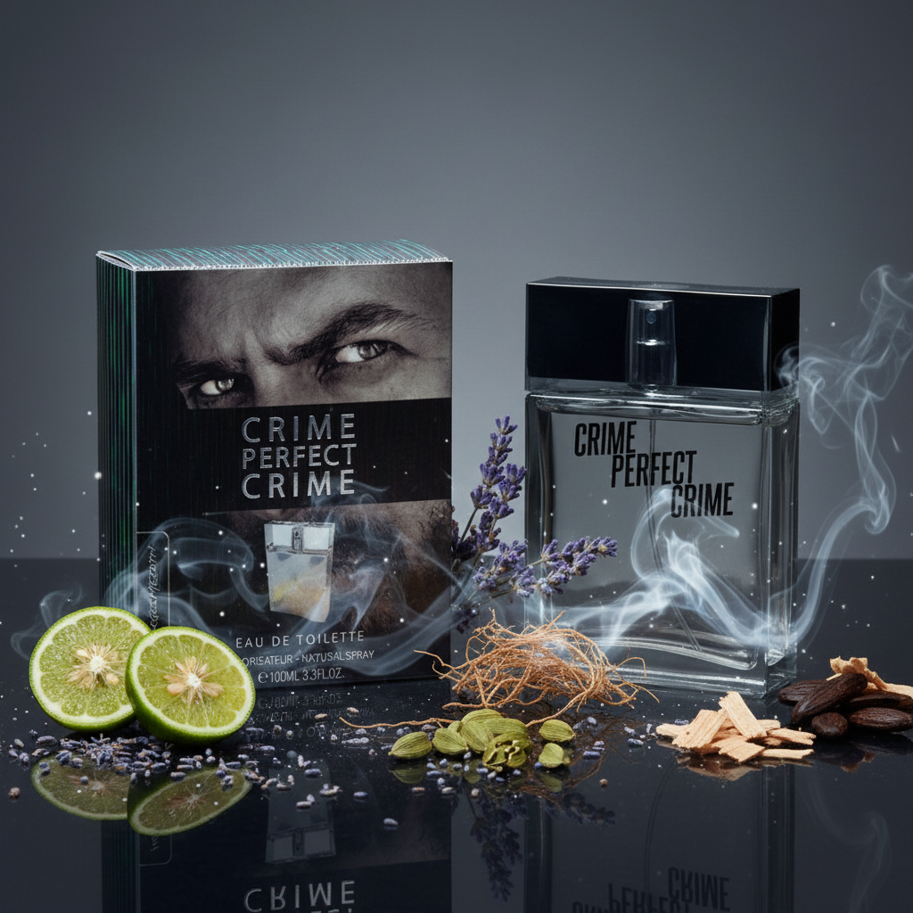 Georges Mezotti EDT 100 ml "Crime Perfect Crime" – fragancia amaderada-floral de almizcle 3 