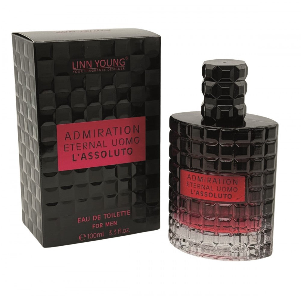 Linn Young EDT 100 ml "Admiration Eternal Uomo Intenso" – fragancia oriental y avainillada 1 