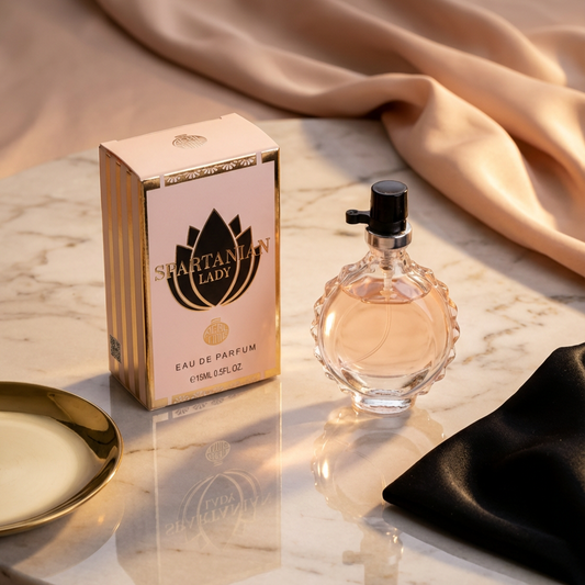 15ml EDP " SPARTIAN LADY" fragancia oriental amaderada