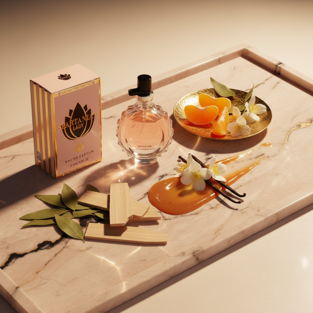 15ml EDP " SPARTIAN LADY" fragancia oriental amaderada 8 