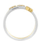 Conjunto de Plata Bañada en Oro con Diamante Verde Veronés ( Anillo )
